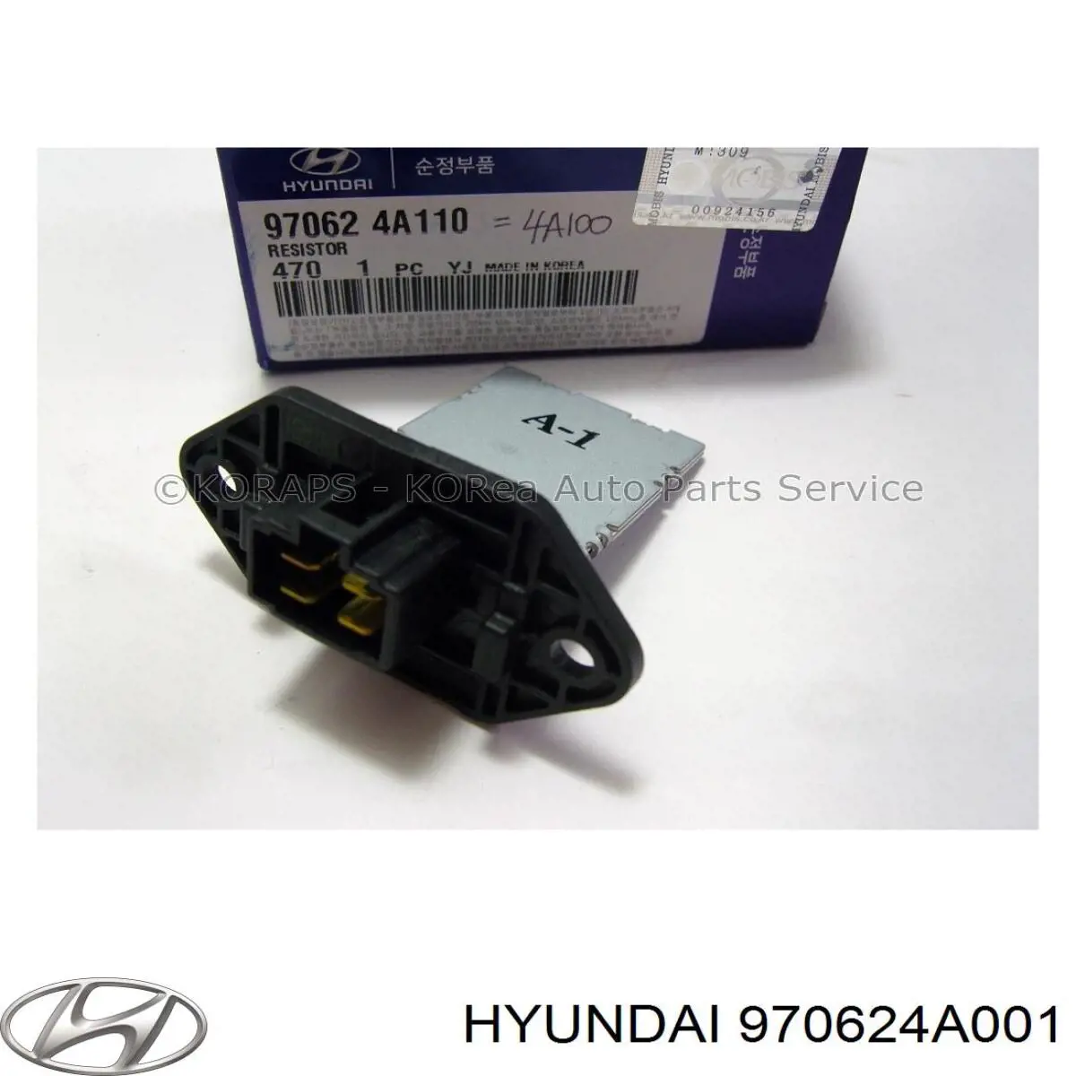 Resitencia, ventilador habitáculo para Hyundai H-1 STAREX (A1)