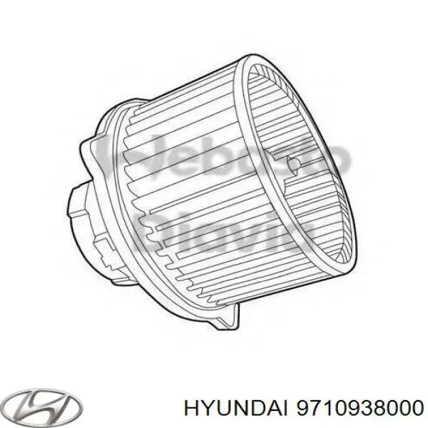 Comprar 9710938000 Hyundai/Kia Motor de calefacción