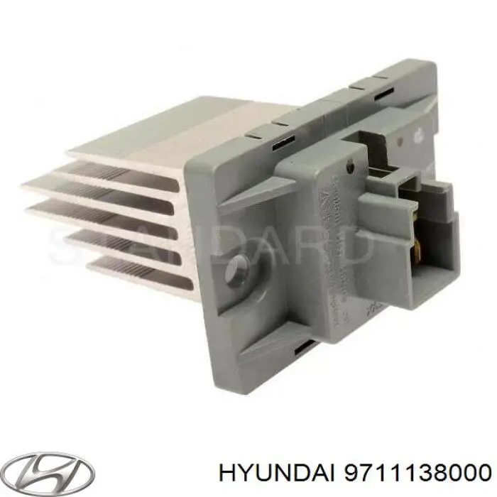 Resitencia, ventilador habitáculo Hyundai/Kia 971793