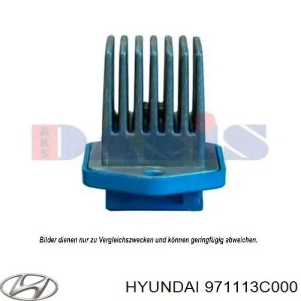 Comprar 971113C000 Hyundai/Kia Resistencia de calefacción