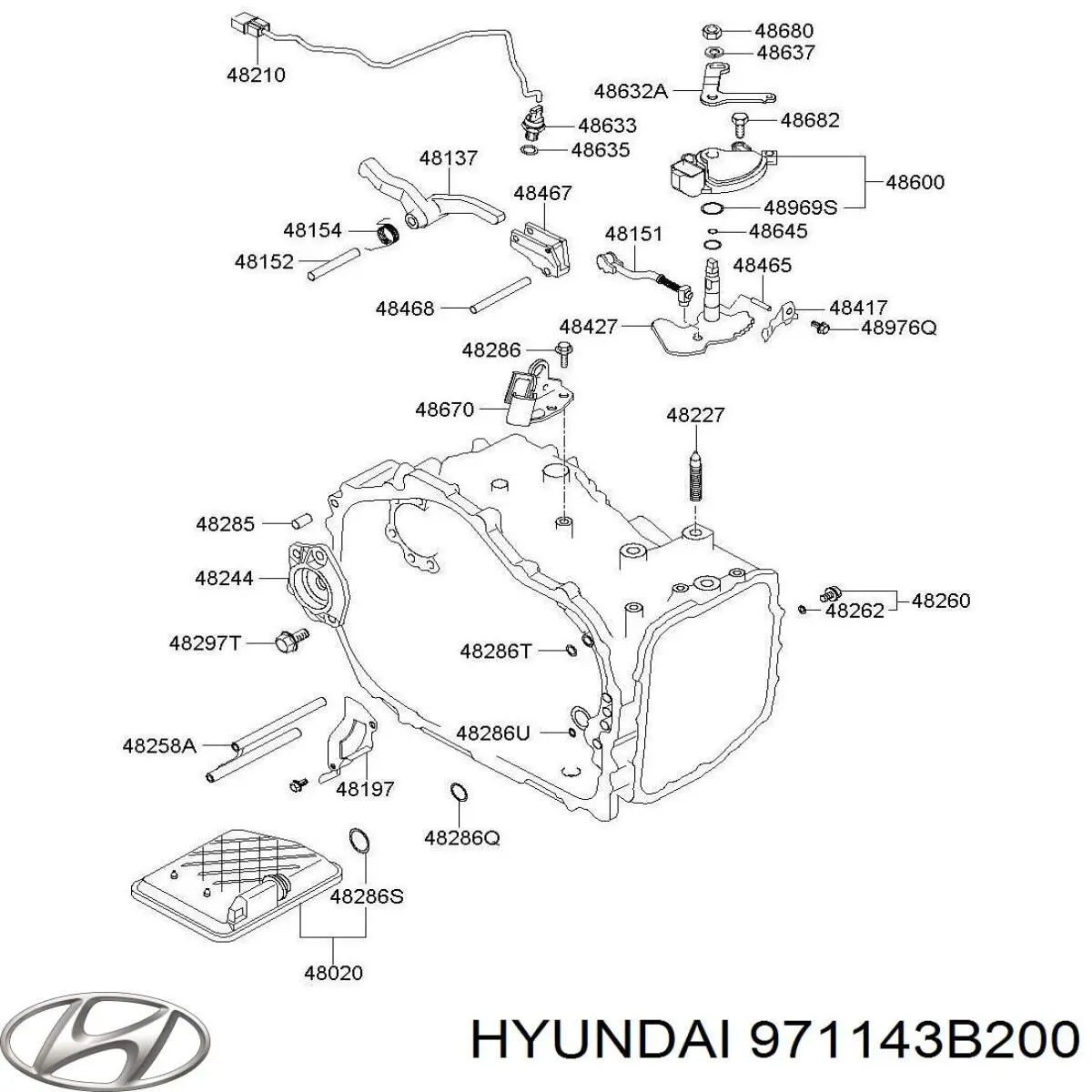 Filtro de polen Hyundai/Kia 971143B200