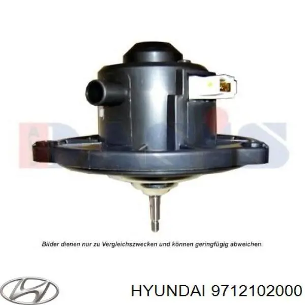 Ventilador de calefacción Hyundai/Kia 9712102000 precio, desde 68,24 EUR