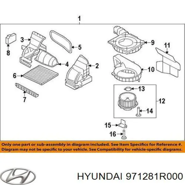 971281R000 Hyundai/Kia