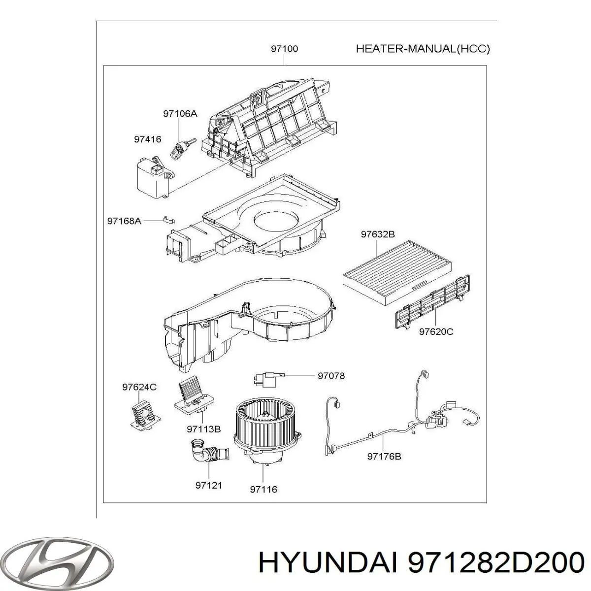 971282D200 Hyundai/Kia