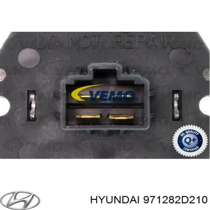 971282D210 Hyundai/Kia resistencia de calefacción