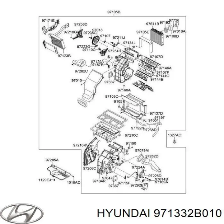 Filtro de cabina Hyundai/Kia 971332B010 precio, desde 8,41 EUR