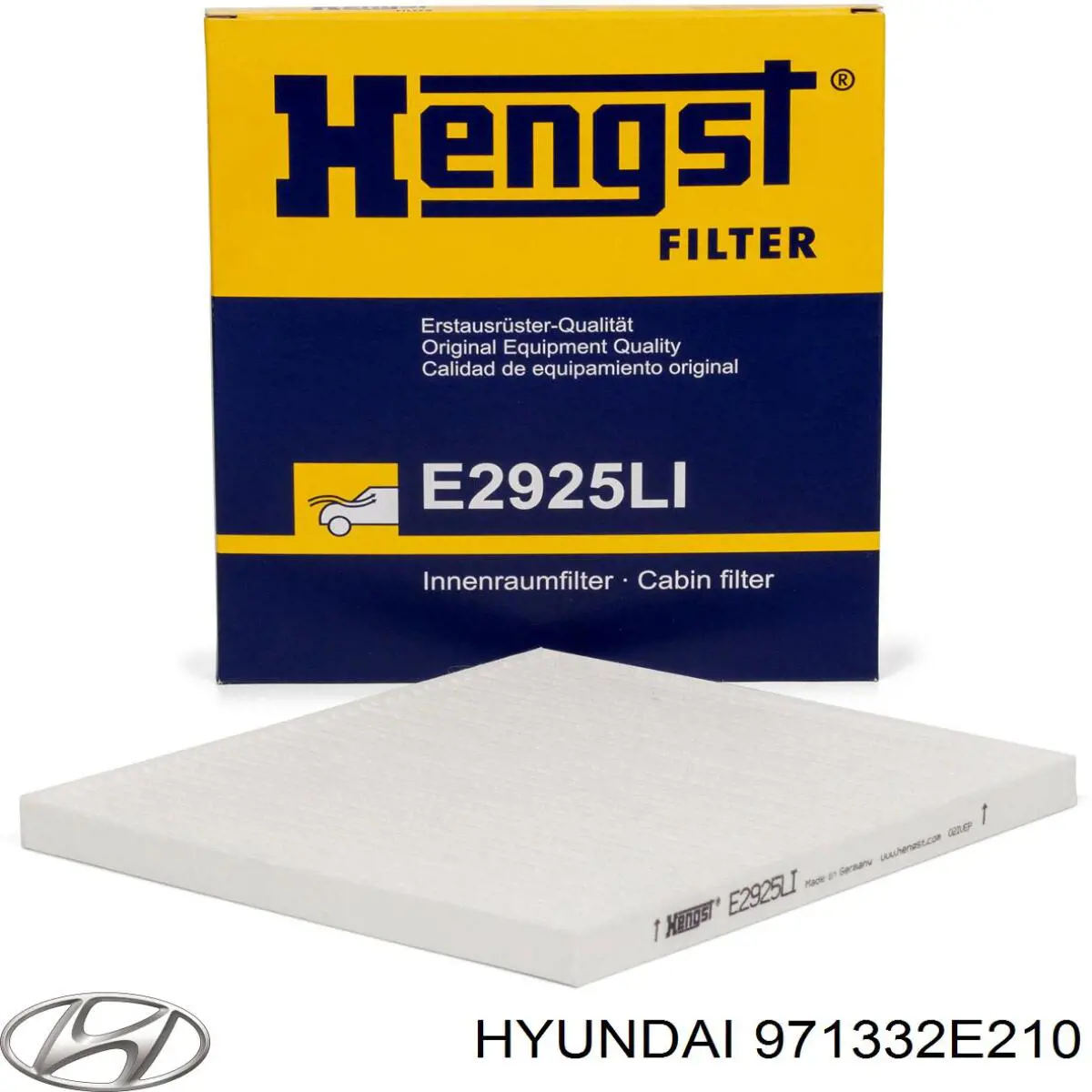 Comprar 971332E210 Hyundai/Kia Filtro de aire del habitáculo