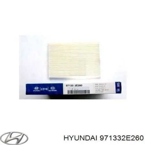 971332E260 Hyundai/Kia filtro habitáculo