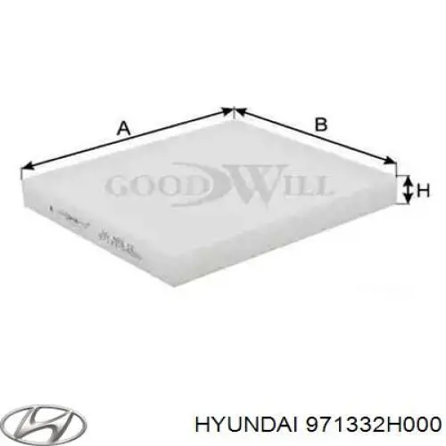 971332H000 Hyundai/Kia Filtro antipolen