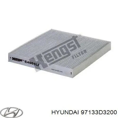 Comprar 97133D3200 Hyundai/Kia Filtro de aire del habitáculo