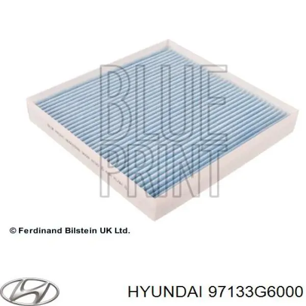 97133G6000 Hyundai/Kia filtro habitáculo