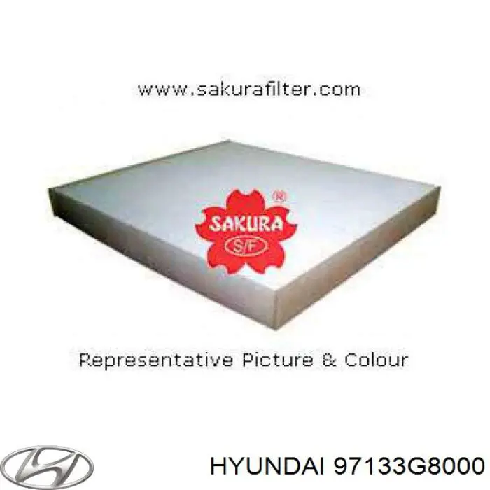 Filtro de cabina Hyundai/Kia 97133G8000 precio, desde 6,44 EUR