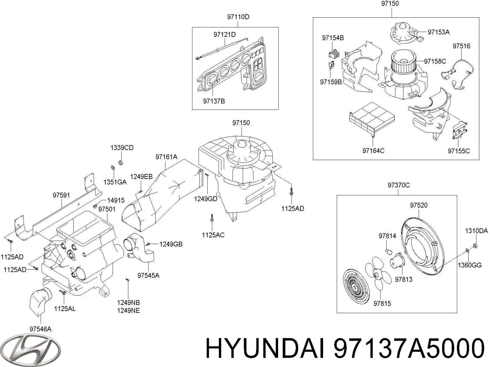 Comprar 97137A5000 Hyundai/Kia 