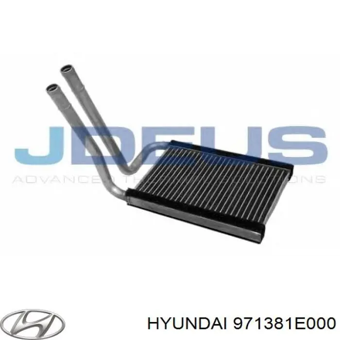 Comprar 971381E000 Hyundai/Kia Radiador calefacción