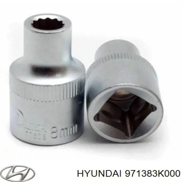Radiador calefacción 971383K000 Hyundai/Kia