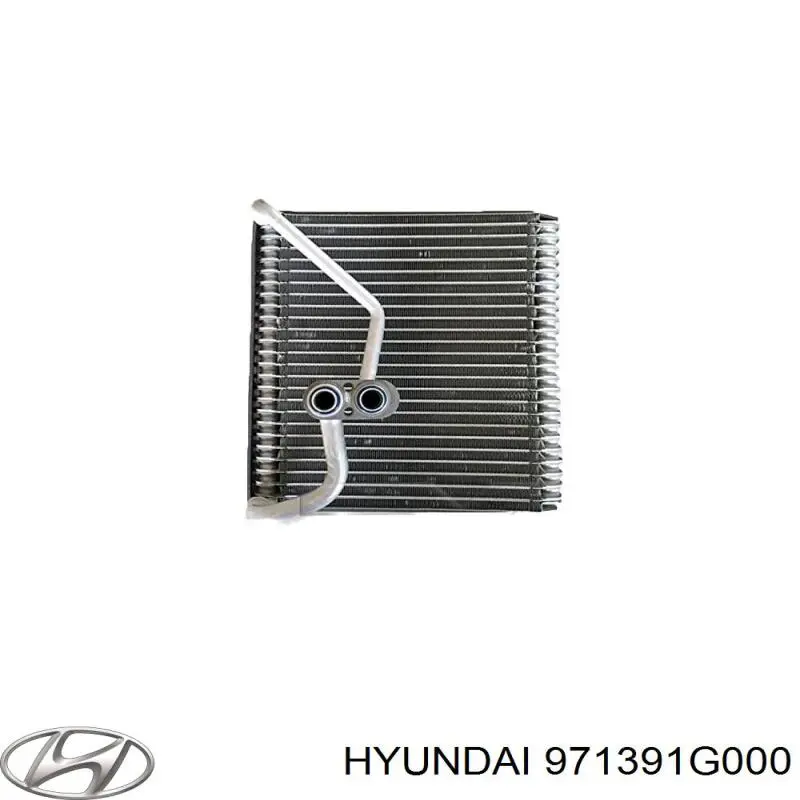 Evaporador, aire acondicionado KIA Rio 2 JB