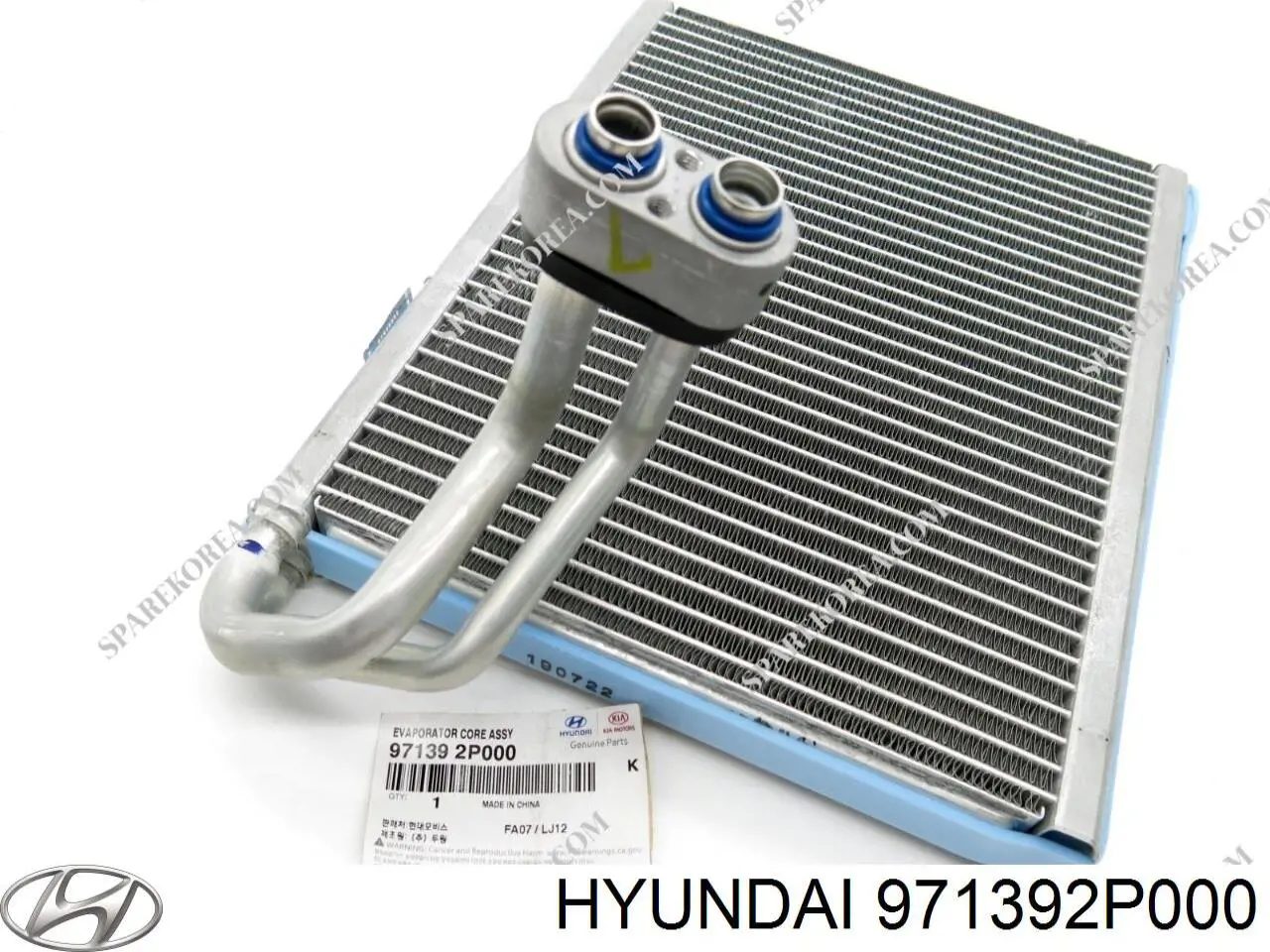 971392P000 Hyundai/Kia evaporador, aire acondicionado