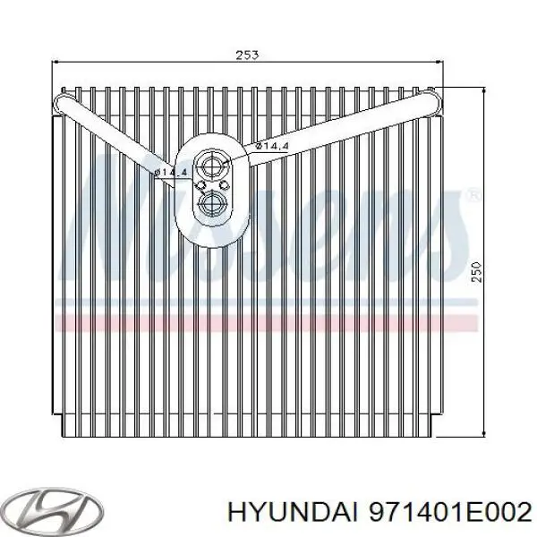 Evaporador de aire acondicionado Hyundai/Kia 971401E002 precio, desde 53,72 EUR