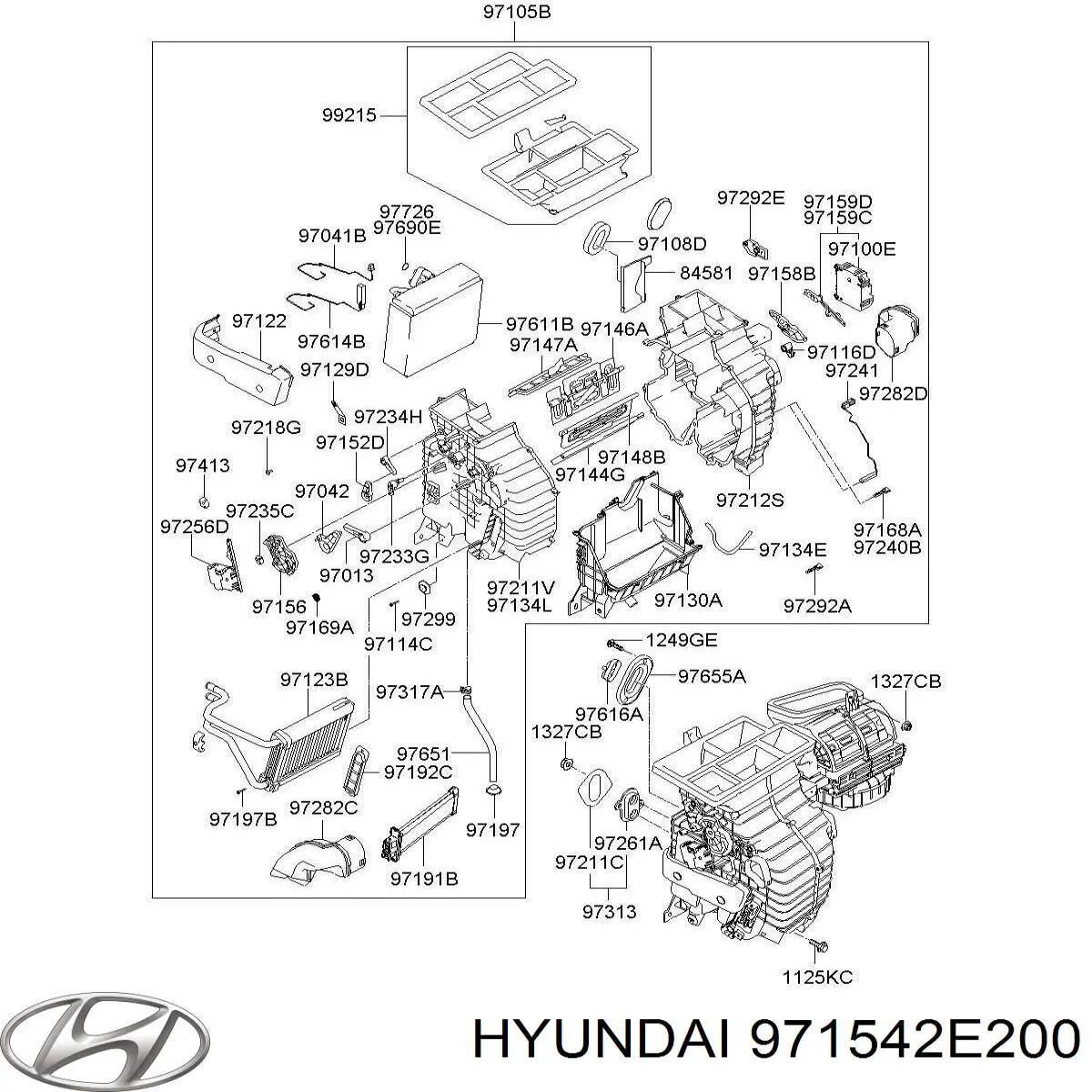 AA36000P Mahle Original Actuador de compuerta de calefacción