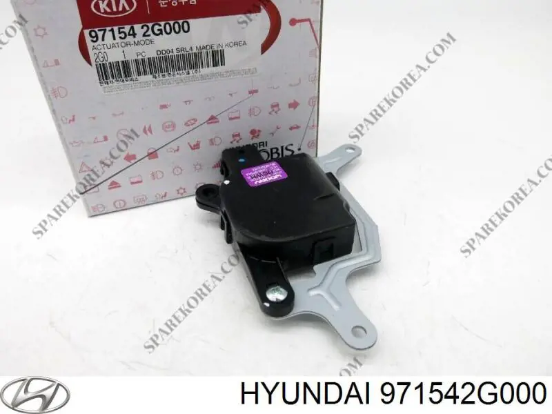 971542G000 Hyundai/Kia elemento de reglaje, válvula mezcladora