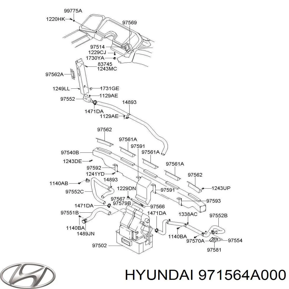 971564A000 Hyundai/Kia