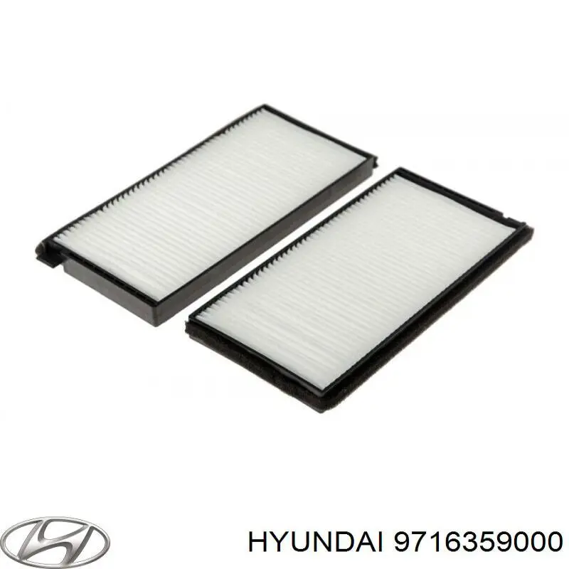 Filtro de cabina Hyundai/Kia 9716359000 precio, desde 11,59 EUR