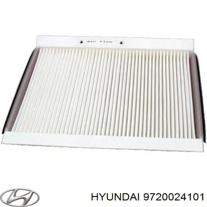9720024101 Hyundai/Kia filtro habitáculo