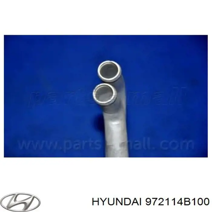 97211-4B100 Hyundai/Kia radiador de calefacción trasero