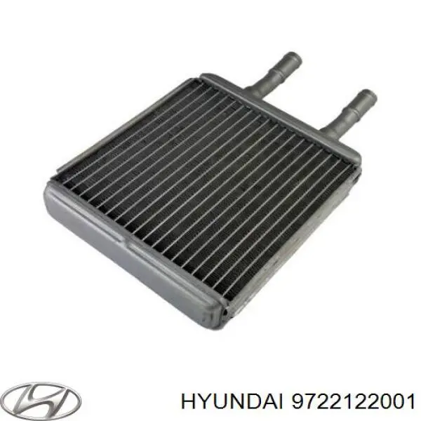 9722122001 Hyundai/Kia radiador de calefacción