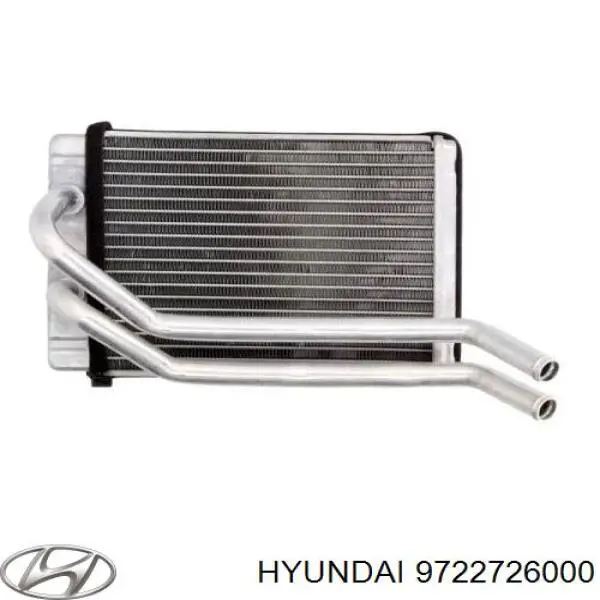 9722726000 Hyundai/Kia radiador de calefacción