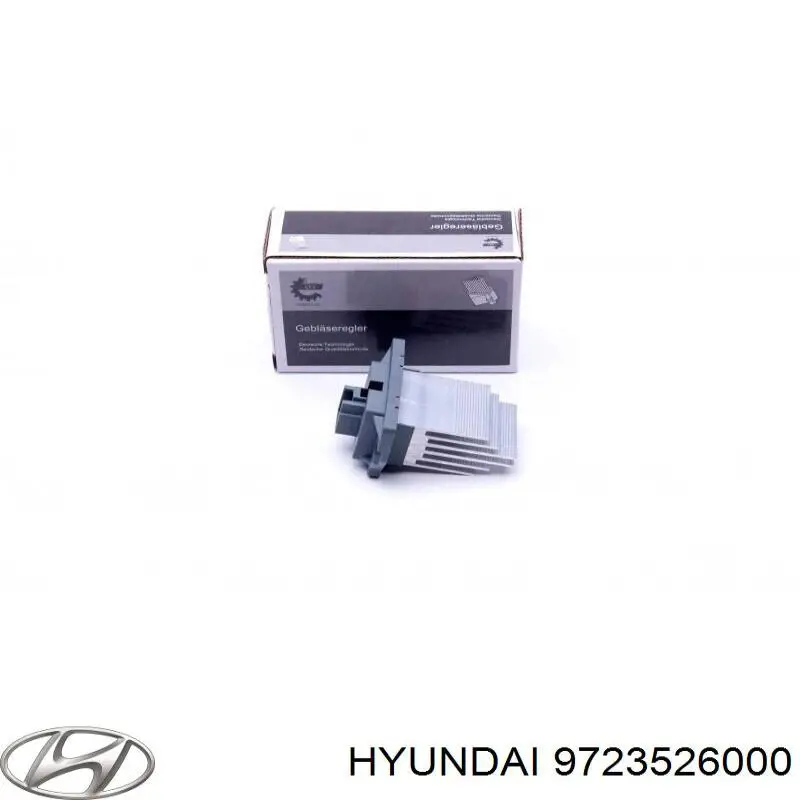 9723526000 Hyundai/Kia resitencia, ventilador habitáculo