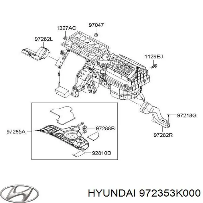 Resistencia de Ventilador Hyundai/Kia 972353K000 precio, desde 22,38 EUR