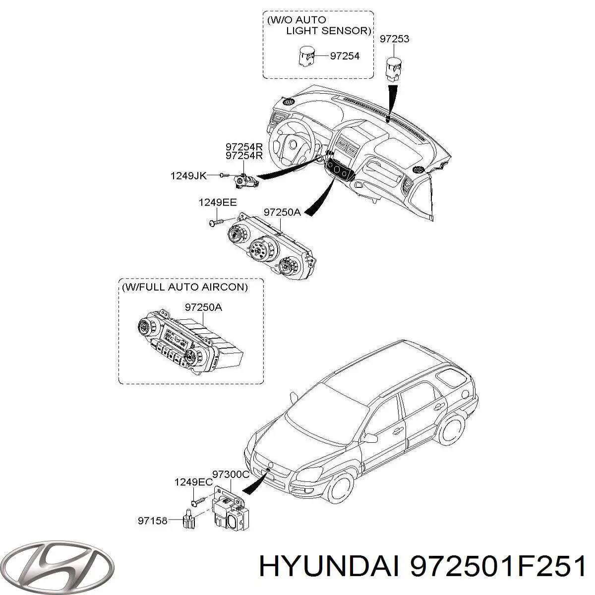 972501F251 Hyundai/Kia