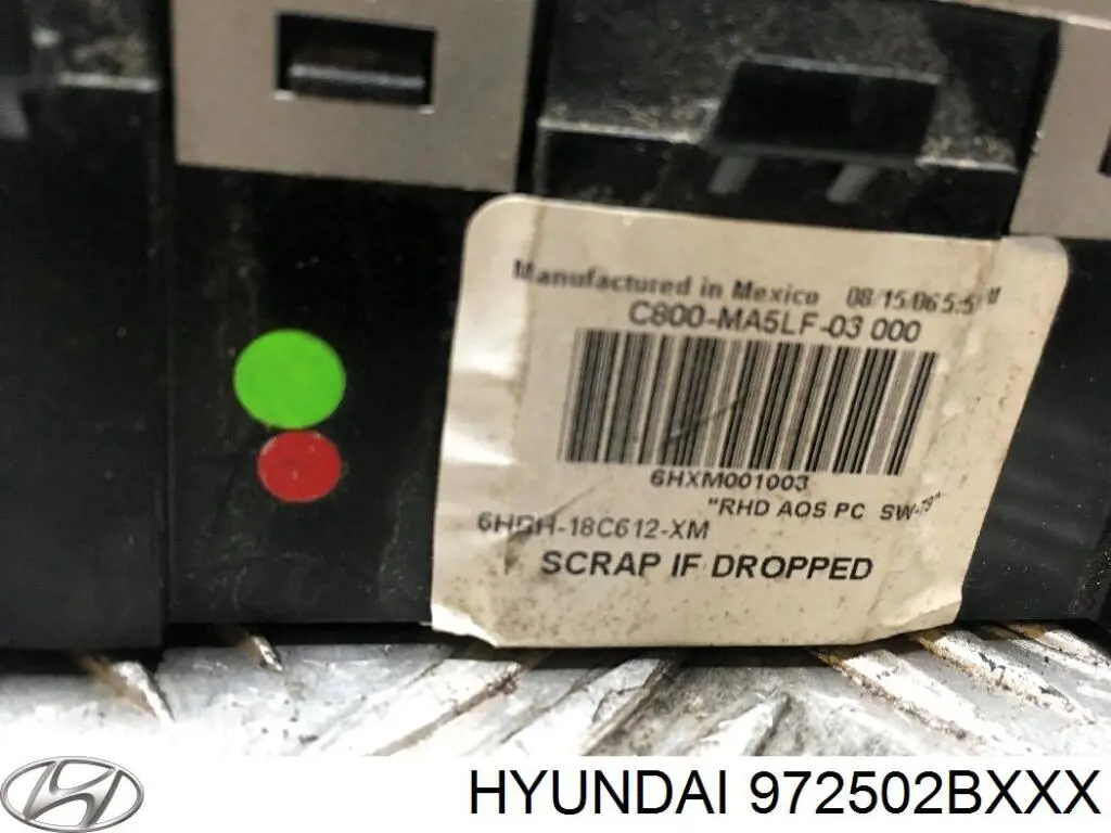 Unidad de control, calefacción/ventilacion para Hyundai Santa Fe (CM)