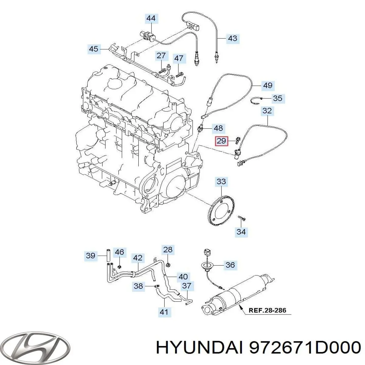 972671D000 Hyundai/Kia