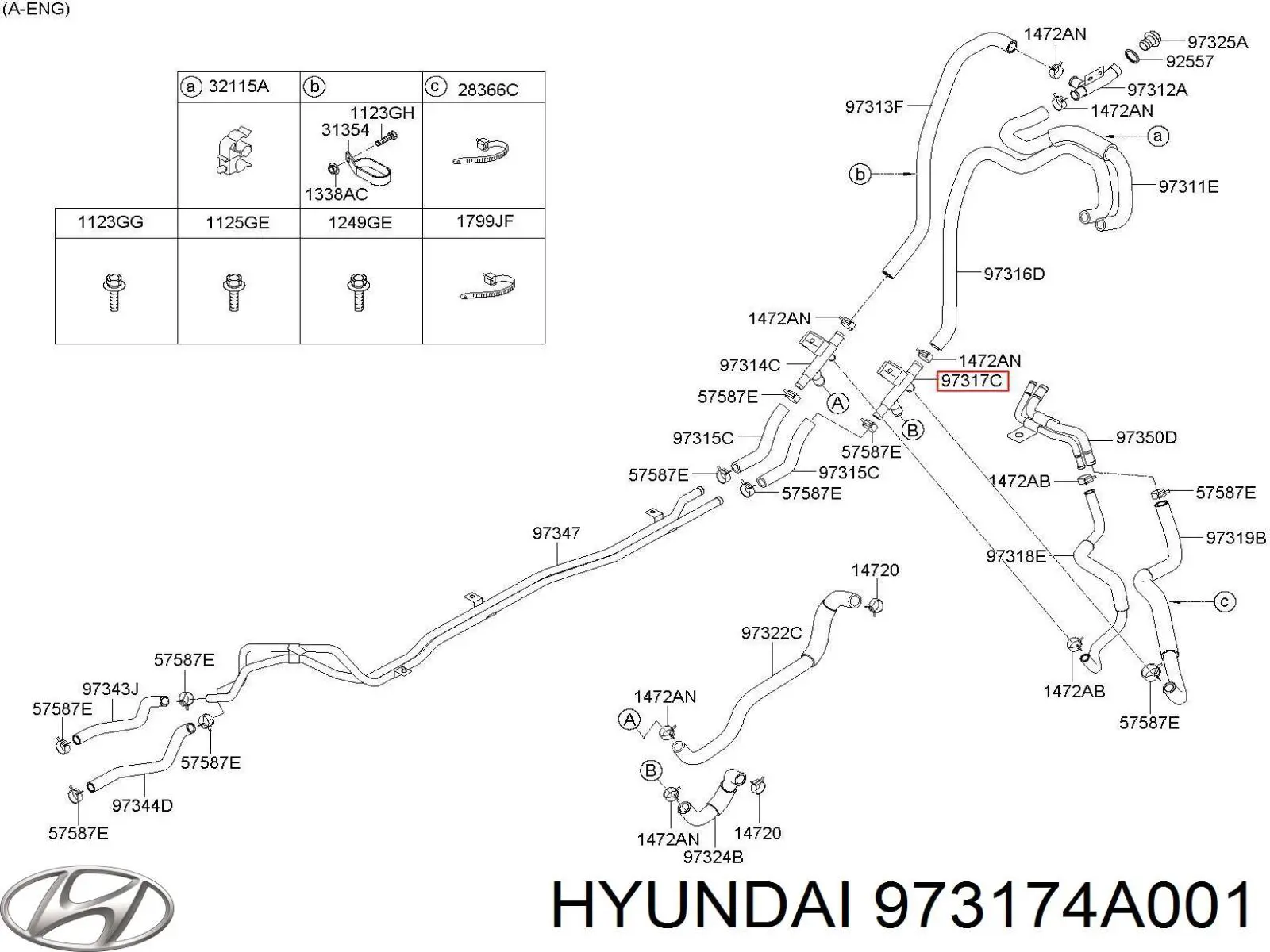 973174A001 Hyundai/Kia