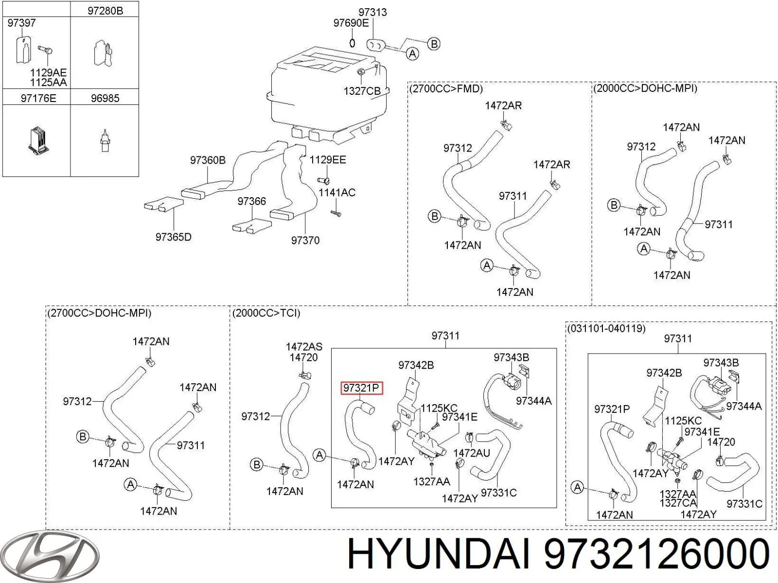 9732126000 Hyundai/Kia