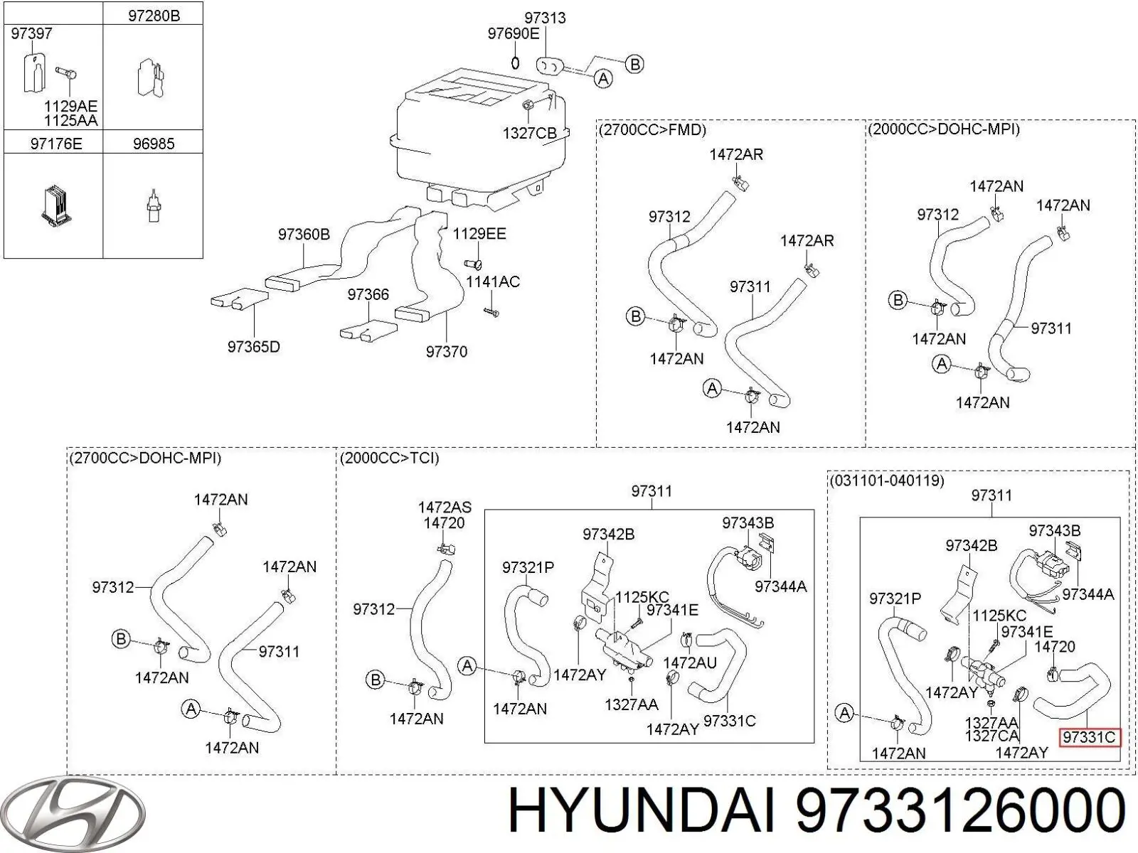 9733126000 Hyundai/Kia