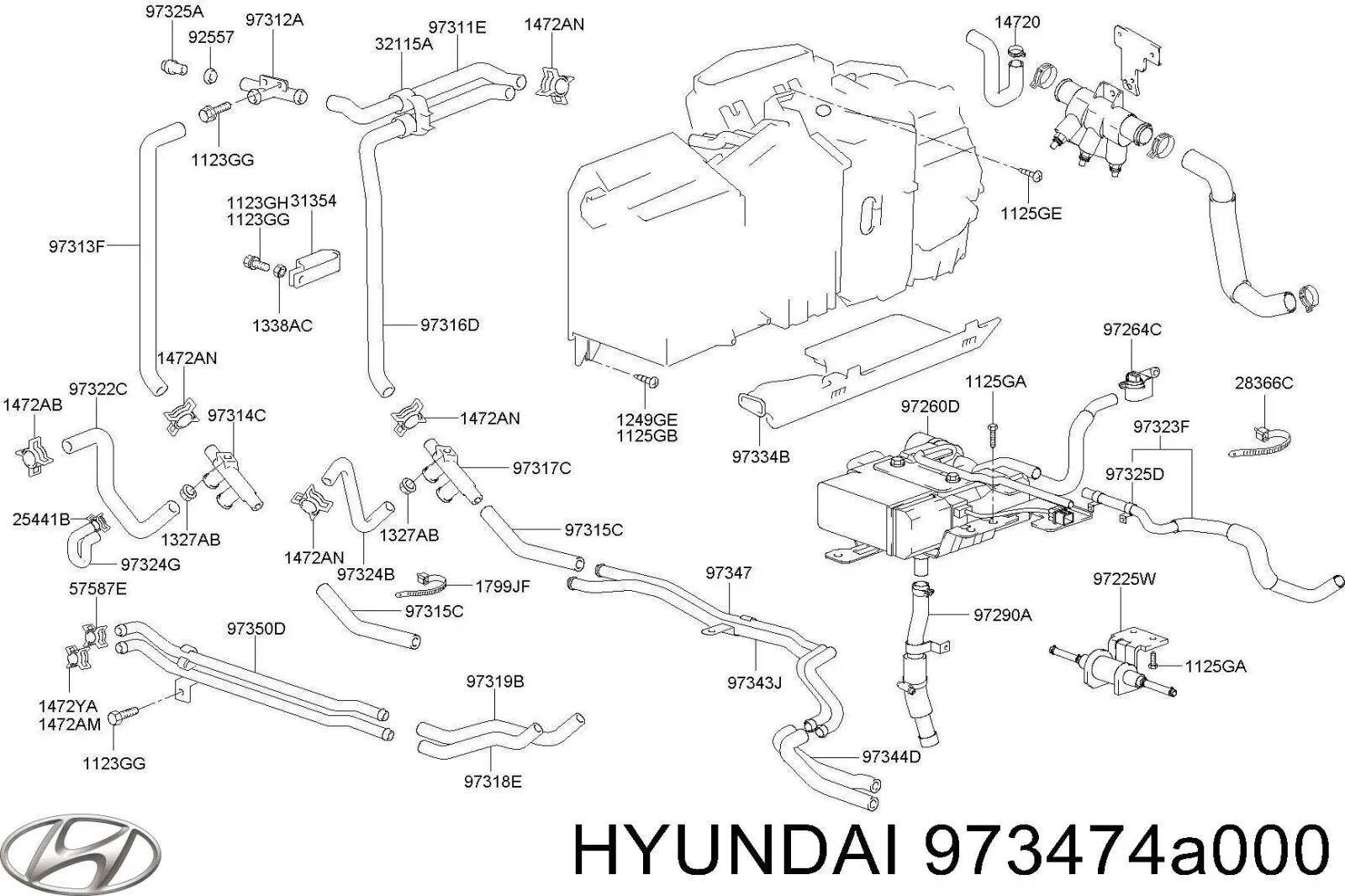 973474A000 Hyundai/Kia