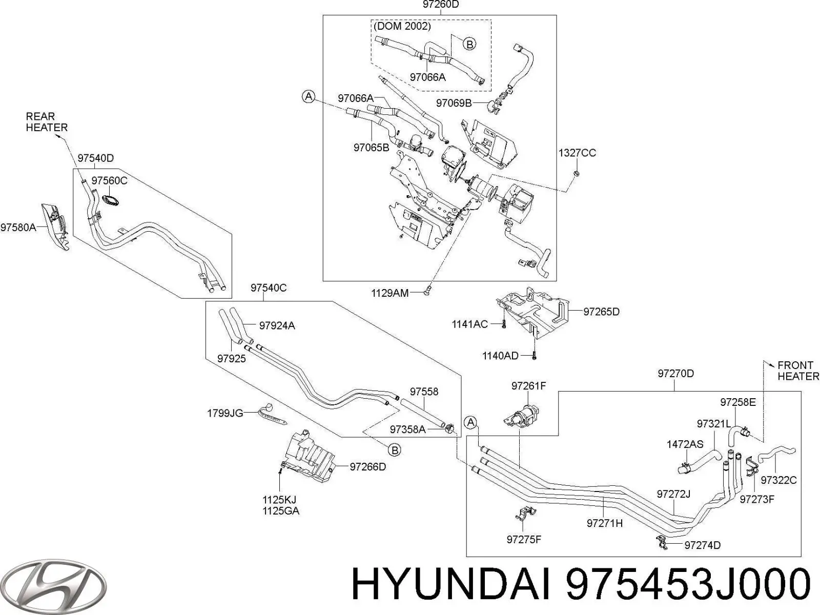 975453J000 Hyundai/Kia