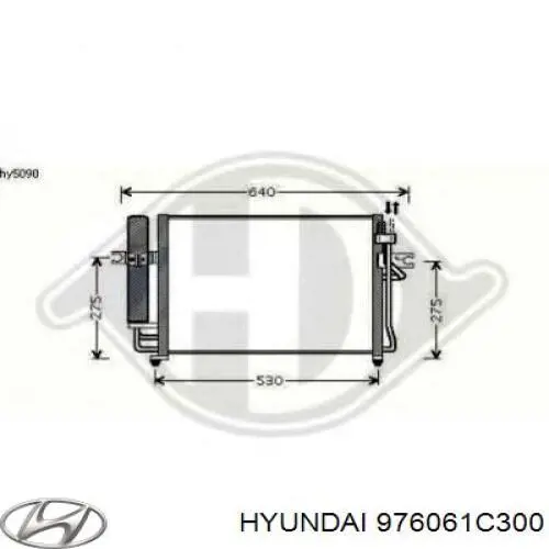 Comprar 976061C300 Hyundai/Kia Condensador de aire acondicionado