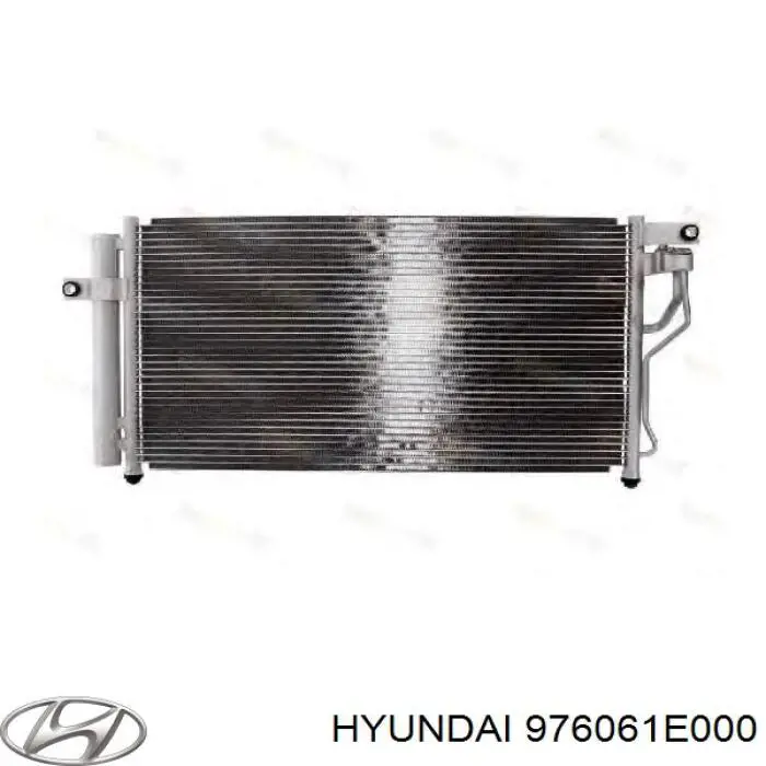 976061E000 Hyundai/Kia Radiador de aire acondicionado