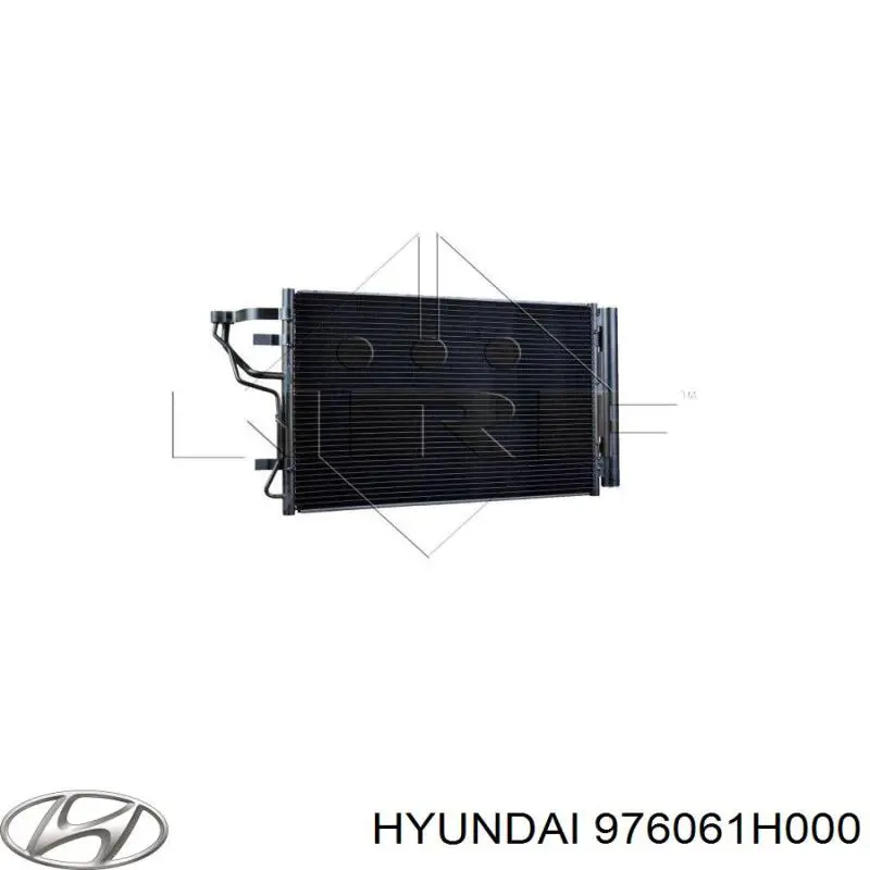 976061H000 Hyundai/Kia Radiador de aire acondicionado