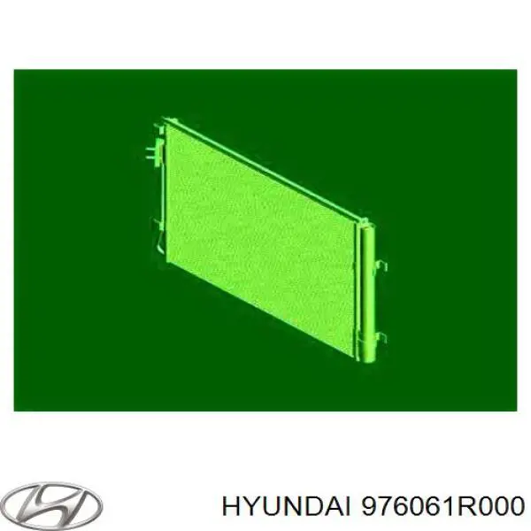 976061R000 Hyundai/Kia condensador aire acondicionado
