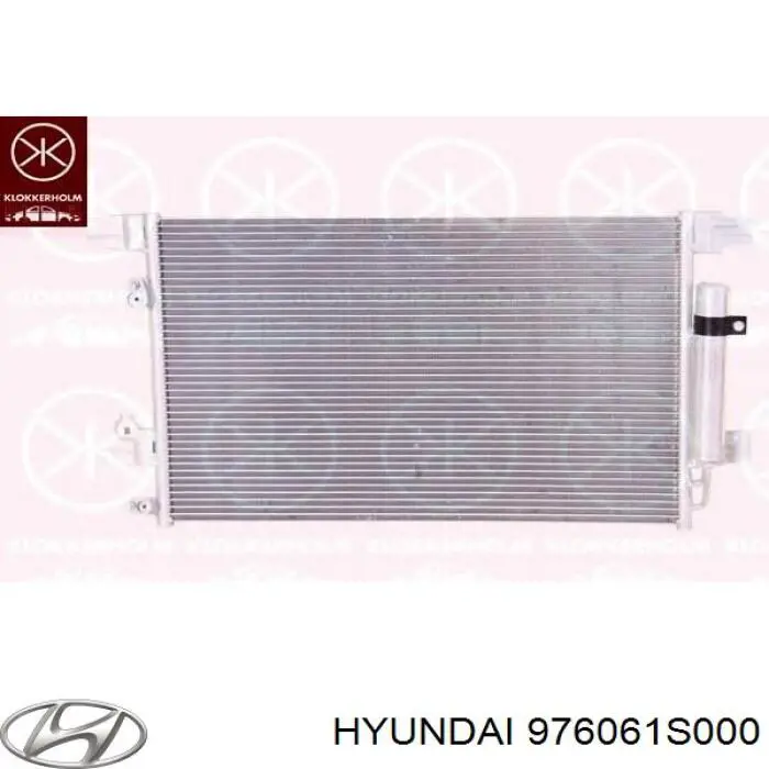 976061S000 Hyundai/Kia condensador aire acondicionado