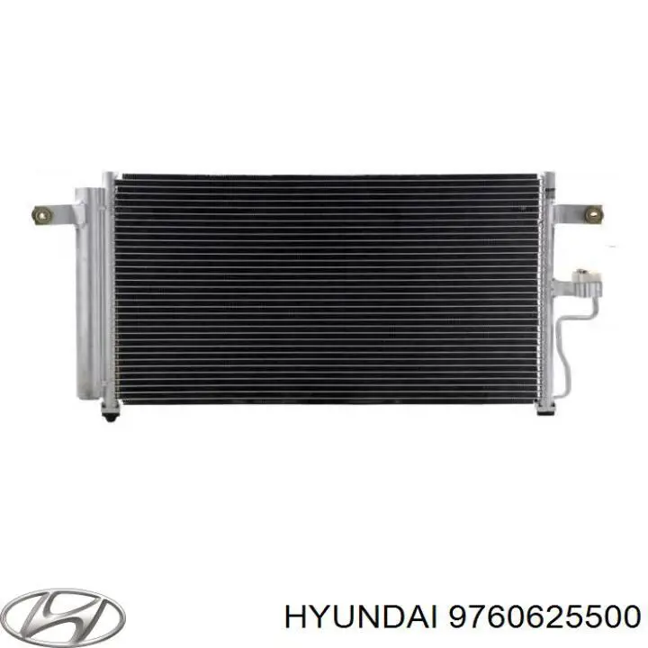 9760625500 Hyundai/Kia condensador aire acondicionado