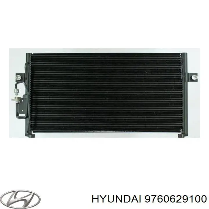 9760629100 Hyundai/Kia condensador aire acondicionado