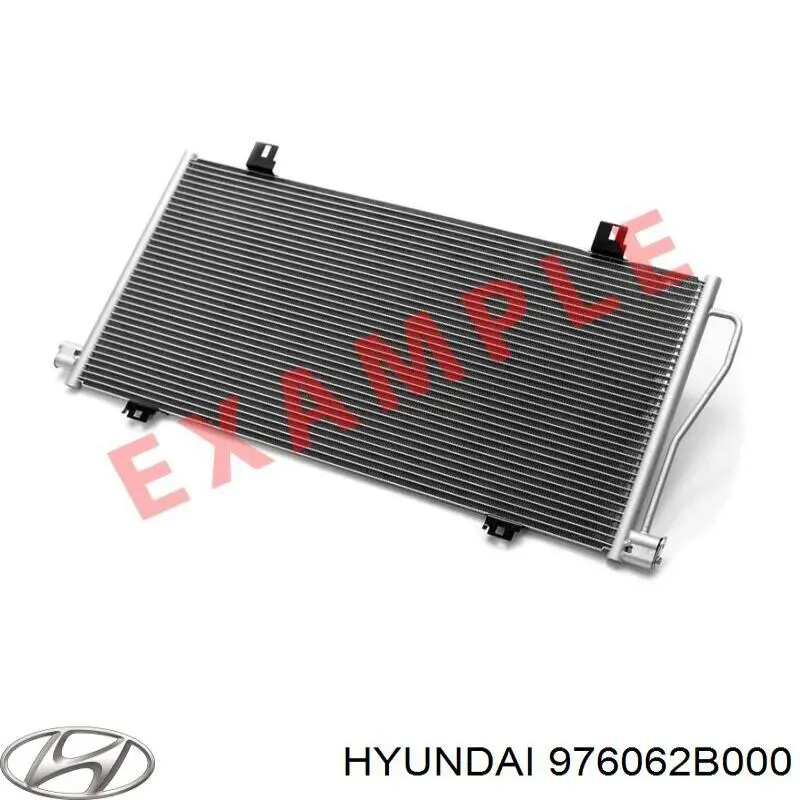 976062B000 Hyundai/Kia condensador aire acondicionado