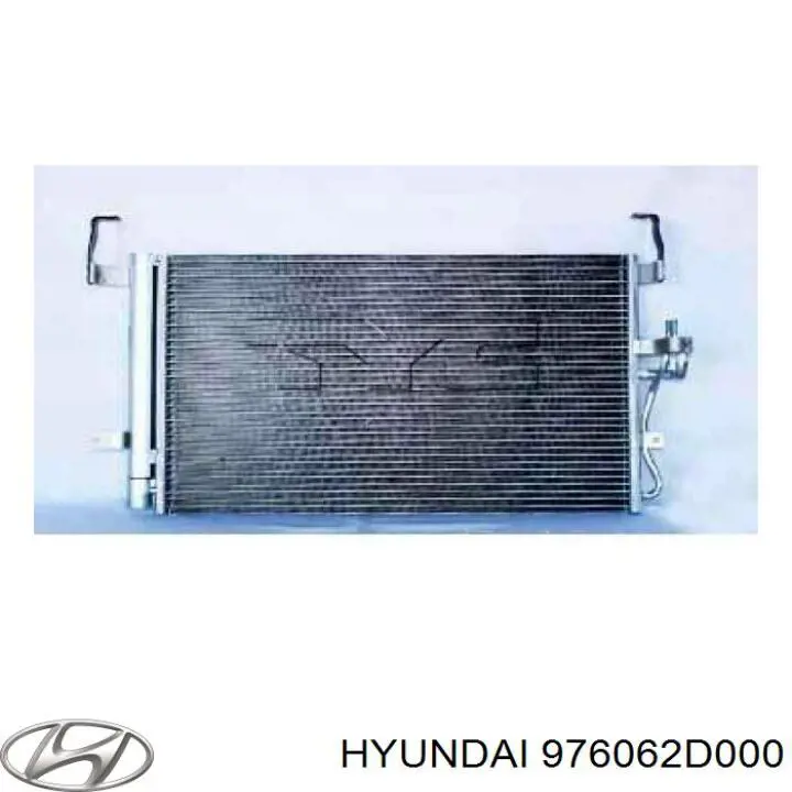 976062D000 Hyundai/Kia condensador aire acondicionado