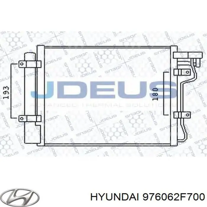 Aire acondicionado capacitor Hyundai/Kia 976062F700 precio, desde 122,23 EUR